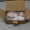 Golden 304 Stainless Steel Measuring Cups and Spoons Set,8PCS Stackable & Long Handle Fits Narrow Jars, Premium Gold Kitchen Accessories for Liquid & Dry Ingredients Baking Cooking, Durable & Rust-Proof