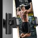 Gym Magnetic Phone HolderStrong Magnets- 360 Adjustable Magnetic Phone Mount, Phone Holder Gym Accessories for Men Women Compatible with All Smartphones 4.7-7"