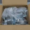 Nefish 5 Inch Heavy Duty Casters Wheels, Industrial Grade Thermoplastic Rubber Casters with Brake 3500 LBS, Ball Bearing Plate Swivel Castors Set of 4, Casters Wheels for Equipment, Cart, Workbench