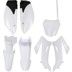 Plastic Mudguard Kit White Body Fairing Cover Replacement for Yamaha TTR110E TTR 110 Trail Bike