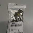 24 Sets Button Pins for Jeans, No Sew Jeans Button Replacement, Reusable and Adjustable Button for Jeans, Pant Waist Tightener for Women (6 Styles, Copper)