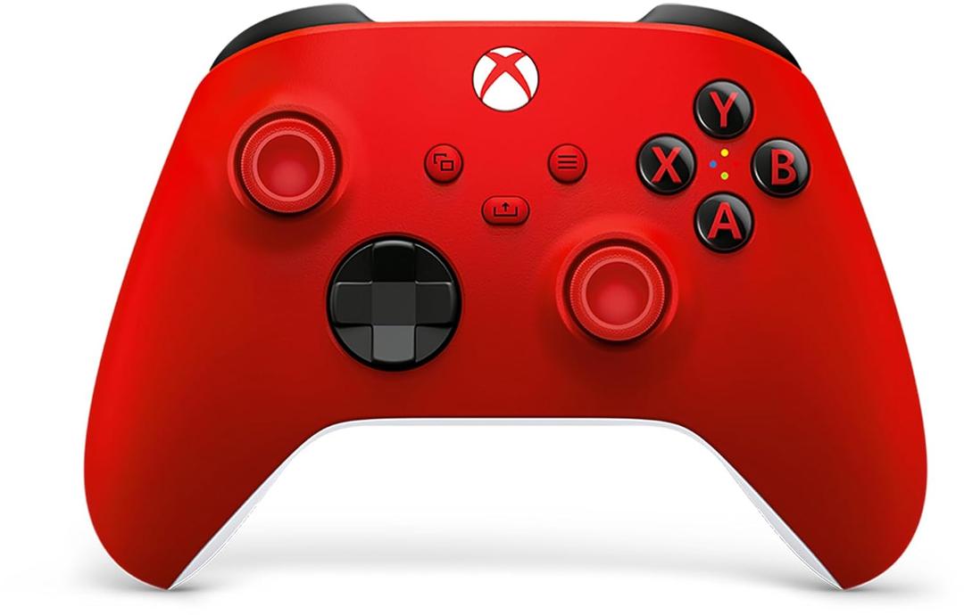 Xbox Wireless Gaming Controller (2025)  Pulse Red  Play on Xbox, Windows, Android, iOS, FireTV Sticks, Smart TVs, VR Headsets