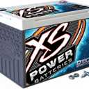 XS Power D1600 2400 Amp AGM Racing Battery with 587 Stud Adapter Hardware - 16 Volt 56Ah 775CA Deep Cycle AGM Powercell for ECU, Fuel Pump and Gauges - 46.68 lbs, Maintenance Free, Sealed Design