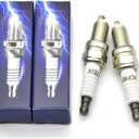 2Pcs CNPAPC Iridium IX Spark Plugs DCPR7EIX #3144#6046#97637 for 1999-2016 Harley Davidson Twin Cam Fiat 500 2012-2017 1.4L L4 Chevy Spark 2013-2015 1.2L L4 Engine