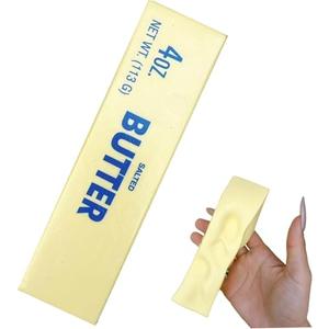 Yellow Cheese Squeeze Toy,Soft Novelty Toy, Rebounding Sensory,Help for Relax,Focus, Sensory Cheese for & Adults, Food Theme Cheese Cubes Squishy Toys,Stress Balls for Adults (﻿Yellow)