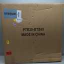 6 FT Pre-Lit Artificial Christmas Tree with 250 Warm White & Multi Lights - 1000 Branch Tips Hinged Spruce for Indoor Outdoor Home Christmas Decorations