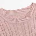 Ckikiou Lightweight Ribbed Knitted Short Sleeve Sweater T-Shirt for Women Spring Summer Casual Crewneck Silky Tee Shirt (M)