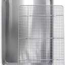 Commercial Quality Cookie Sheet and Rack - Aluminum Half Sheet Baking Pan and Stainless Steel Cooling Rack Set 13x18 Rust & Warp Resistant, Heavy Duty