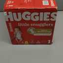 Huggies Little Snugglers Baby Diapers, Size 1 (8-14 lbs), 84 Ct, Newborn Diapers