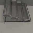 Pissente 4 Tier Seasoning Rack Organizer Iron Wire Expandable Seasoning Organizer Kitchen Counter Shelves