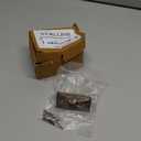 Doorbell Button, Vintage Decorative Push Button Door Chime, Ringer, Wired Doorbell Button Replacement (1, Antique Brass)