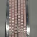 dagaladoo Pink Jade keycaps,Double Shot PBT keycaps Crystal Set,Ceramic Custom Keycap Translucent,Cherry Profile Key caps for 60%/65%/75%/TKL/96%/100% US Layout Mechanical Keyboard(121keys)