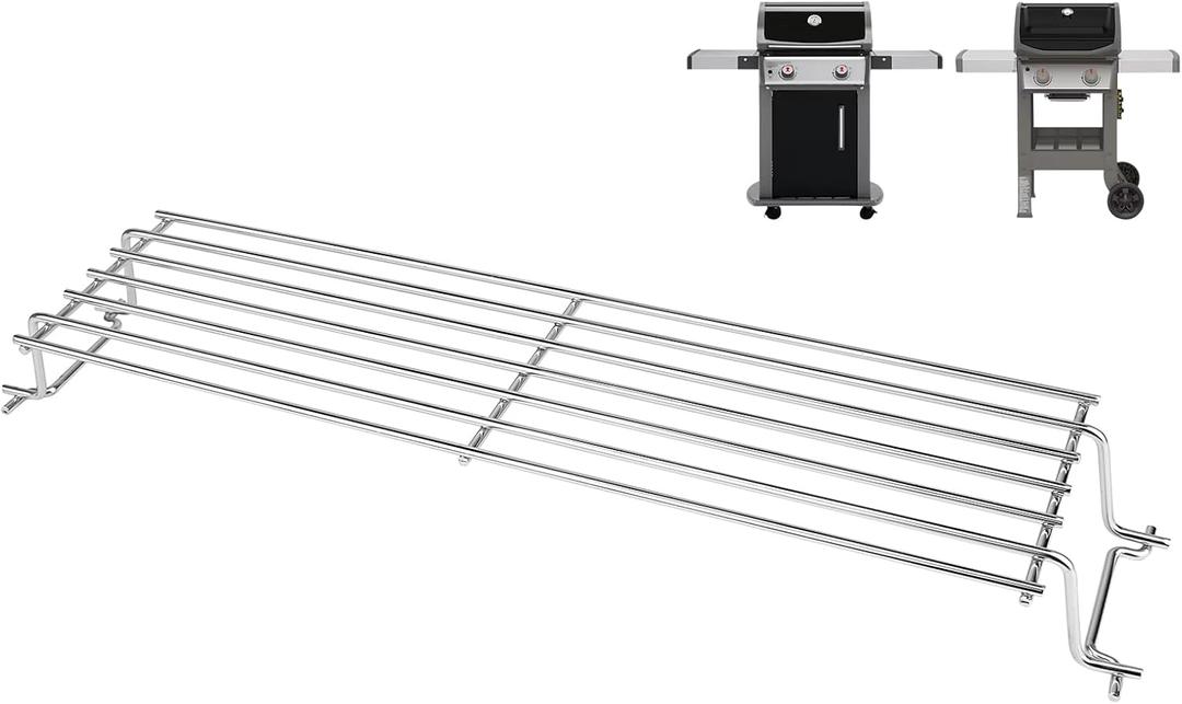 QuliMetal Stainless Steel Warming Rack for Weber Spirit 200 & Spirit II 200 Series, Compatible with E/S-210, E/S-220 (2013-2017) & GS4 Spirit II Models, Replaces Weber 67026
