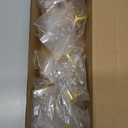 16 Pcs Gold Bow Drawer Knobs Brass Bow Knobs for Dresser Decorative Brass Drawer Pulls Vintage Cabinet Handles for Home Bedroom Kitchen Cabinets Hardware Cupboard (Small Size)