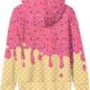 Ahegao Boys Hoodies 6-16 Years Boy Cool Sweatshirts for Kid 3D Prints Pullover 