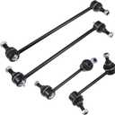 X AUTOHAUX 4 Pcs Front Rear Sway Bar Links No.K750124/K90716/K90717 for Acura MDX 2006-2013 for Acura ZDX 2010-2013 for Honda Pilot 2006-2015 Stabilizer Sway Bar Link