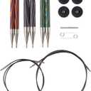 Knit Picks Options Wood Interchangeable Knitting Needle Set: Bulky Edition (Mosaic)