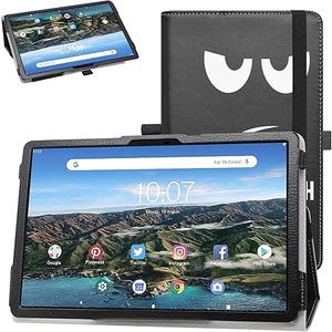 Bige Sky Devices Elite T10 10'' Tablet Case, PU Leather Folio 2-Folding Stand Cover, Synthetic Material Leather, Magnetic Closure, Stylus Loop (Not Fit Sky Pad 10)