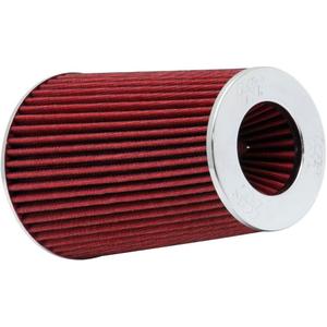 K&N High-Flow Original Lifetime Universal Clamp-On Air Filter: Performance, Premium, Washable: Flange Diameter: 4 In, Filter Height: 9.5 In, Flange Length: 1.125 In, Shape: Round Tapered, RG-1002RD