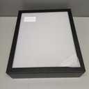 9x11 Shadow Box Frame with Shatter-Resistant Glass, Shadow Box Display Case with Soft Linen Back for Tabletop and Wall Display, Memory Box Display Case for Flower, Tickets, Magazine and 3D Items