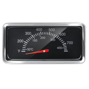 Hisencn 3.6'' Temperature Gauge for Nexgrill 720-0882A 720-0830A 720-0896 720-0864R, Kenmore 148.23683310 119.16144210 148.23683310 146.23673310 Grill Parts, Waterproof Oven Thermometer