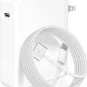 140W MacBook Pro Charger USB C Fast Charging Power Adapter with 6FT Type C to Magnetic 3 Cable for Mac Book Pro 16 14 inch 2021 2022 2023 2024 2025 MacBook Air 15 13 inch M1 M2 M3 M4Original Quality