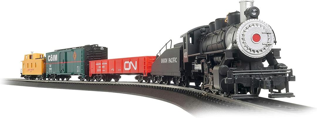 Bachmann Trains - Pacific Flyer Ready To Run Electric Train Set - HO Scale