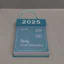 2026 Daily Wall Calendar, Page per Day with Large Print Dates, 365 Day Tear off Wall Calendar for Seniors Gift Home Office School Dorms, 8.5" x 6", Tear Away Calendars with Hanging String, Cyan