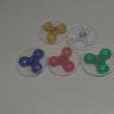 FIGROL 5 Pack Fidget Spinner, Light Up Fidget Spinners for Kids-Glow in The Dark Fidget Toy Party Favors Goodie Bag Stuffers Classroom Prizes (Blue&white&green&yellow&red)