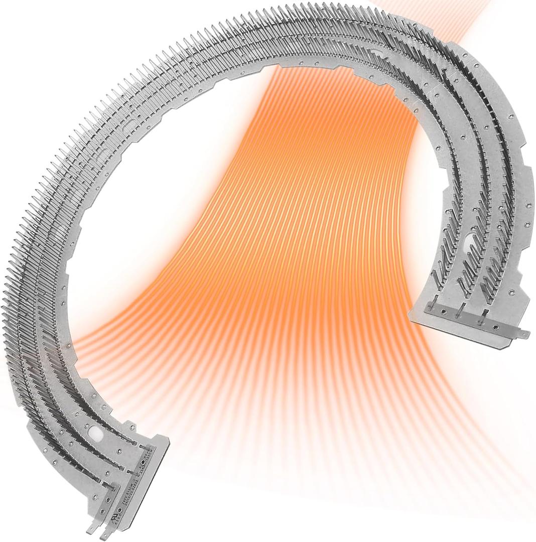 WE11M10001 for GE Dryer Heating Element Replacement Parts GTD42EASJ2WW Heating Element Fits GE, Hotpoint, Fisher & Paykel Electric Dryers Laundry Mica Heater Repair Kit, Replace 17380082 WE11M32