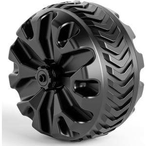 PORTAL Wagon Wheels Replacement 8" Diameter X 3.4" Wide for Utility Wagon Cart (2 PCs)
