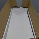 24" White Floating Shelves Wood Wall Shelf, White Color, Set of 2