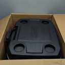Coleman Xtreme 50qt Rolling Cooler with Wheels, Extra-Walled Insulation Keeps Ice up to 5 Days, Portable Wheeled Hard Chiller (Black)
