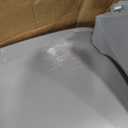 Self Cleaning Litter Box, Open Top 105L Automatic Litter Box for Multiple Cats, App Control, Safety Sensor, Anti-Pinch, Includes Mat & Liner - Gray