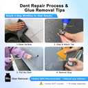 VEXTRO Paintless Dent Repair Kit, Dent Puller kit,Dent Removal Tools with Metal Dent Lifter, Bridge Puller, Slide Hammer T-Bar, PDR Kit for Car Dent Repair, Auto Body Dent Puller, Hail Damage Removal
