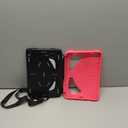 Case for Galaxy Tab A9 Plus Samsung Galaxy Tab A9 Plus 11 inch Case 2023 Samsung Tablet with Screen Protector Stand Thickned Cornor Protection Samsung Tab A9+ Cover, Black Black