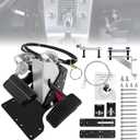 Right Hand Drive Conversion Kit Universal Passenger Side Universal Gas and Brake Pedal RHD Conversion Kit for Driver Ed Training Vehicle,Instructors,Postal Vehicle # Replace ACAR-B7D