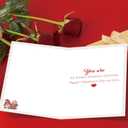 3 x Cute Gnome Valentines Day Card for Husband, Wife, Boyfriend, or Girlfriend  Valentines Day Gifts for Him or Her (WY-504)