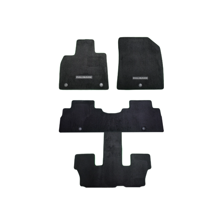 2020-2025 Hyundai Palisade Carpeted Floor Mats