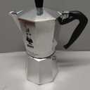 Bialetti - Moka Express: Iconic Stovetop Espresso Maker, Makes Real Italian Coffee, Moka Pot 9 Cups (14 Oz - 420 Ml), Aluminium, Silver