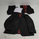 Boys Suits 5 Pieces Slim Fit Blazer Pants Black Blue Outfit Suit for Wedding (10)