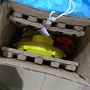 Hapcap Inflatable Obstacle Course Bounce House for Big Kids 8-12, Slide,Climbing Walls,Jumping Area,Simple Boxing Theme for Backyard Party,18L x 7.5' W x 6.5'H