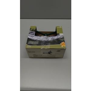 Melnor Metal Revolving Sprinkler; 3-Arm Rotary with Wheeled Base , Green , 45' - 7000