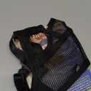 Mayerzon Short Snout Dog Muzzle for French Bulldog with Full Pant Design to Prevent Eating Biting, Soft Mesh Dog Muzzle for Shih Tzu Pug English Bulldog for Grooming Walking, Allow to Drink and Feed (XXS [Head Cir: 8.5"-12.5"], Black)