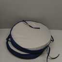 Outdoor Round Chair Cushions 15 Inch, Set of 2, Navy Blue, Dia. 15" 2 Pack