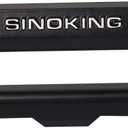 Sinoking Winch 10 inch Aluminum Hawse Fairlead for 8000-15000 LBs Synthetic Winch Rope (Black textured coating)