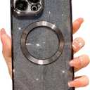 Magnetic for iPhone 13 Case & iPhone 14 Case,Compatible with MagSafe Cute Non-Slip Translucent Matte Easier Grip Shockproof Phone Case for iPhone 13 and iPhone 14