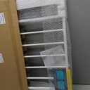 Safety 1st Easy Install Walk Thru Baby Gate for Doorway With Door, Dog Gates, Fits 29"-38", Easy Install 28" Tall, White