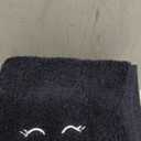 White Classic Bleach Safe Black Makeup Washcloths for Face Cleansing, 6 Pack - Super Soft Luxury Cotton Black Makeup Towels, Highly Absorbent and Quick Dry, All Makeup Remover Cloth | 13 x 13