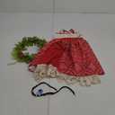 AmzManch Girls Ocean Princess Costume Dress with Accessories for Birthday Party, Halloween & Role Play, Toddler Kids Princess Dress Up Clothes, Size 2T/ 2-3 Years